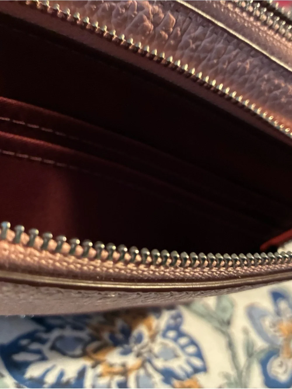 Coach wristlet blush